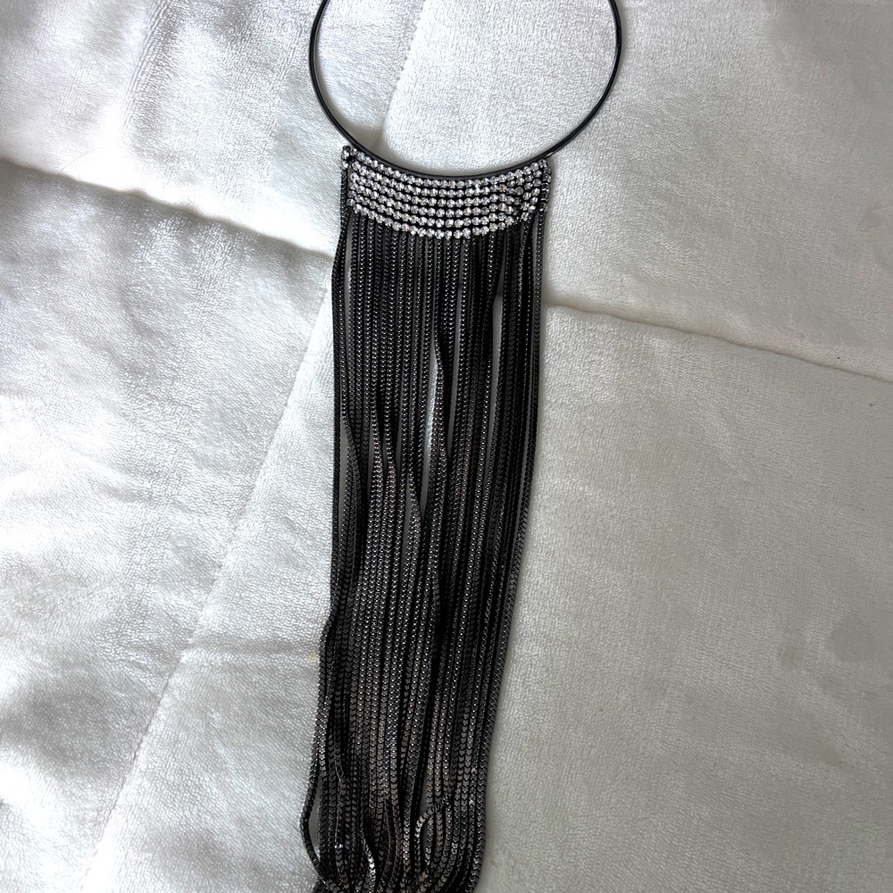 Gorgeous necklace choker rhinestone. Beautiful